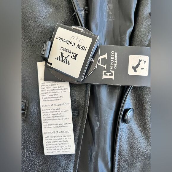 Emporio Armani Collezione Jacket Black Medium - Picture 8 of 10